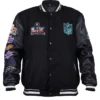 Order Super Bowl LX 2026 Black Varsity Jacket At LJB