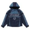 Order Supreme Fox Blue Motorcycle Racing Jacket For Men And Women