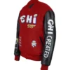 Order The CHI Wedding Cake Chicago Windy City Varsity Red Jacket