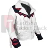 Order This Denver Broncos Cheerleaders White Fringe Jacket