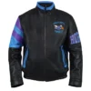 Order This Charlotte Hornets Vintage Leather Zipper Jacket