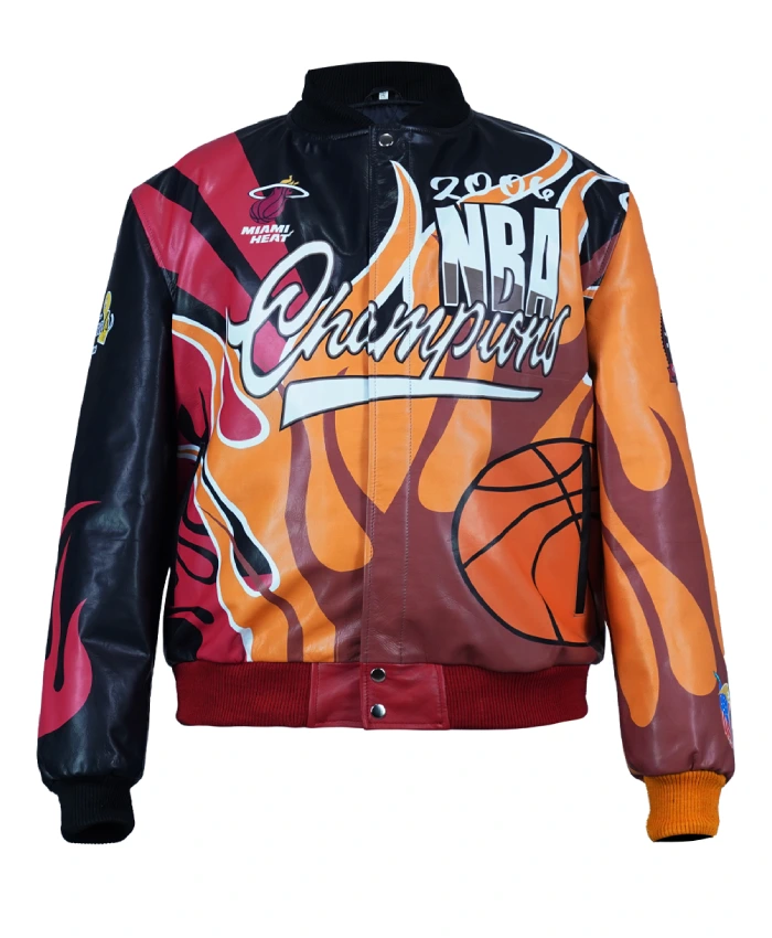 Order This Miami HEAT X Jeff Hamilton 2006 Champ Jacket