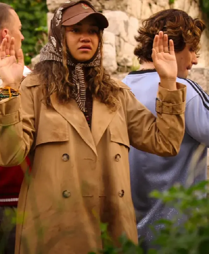 Outer Banks Kiara Carrera S05 Trench Coat
