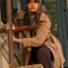 Outer Banks Kiara Carrera Season 5 Trench Coat