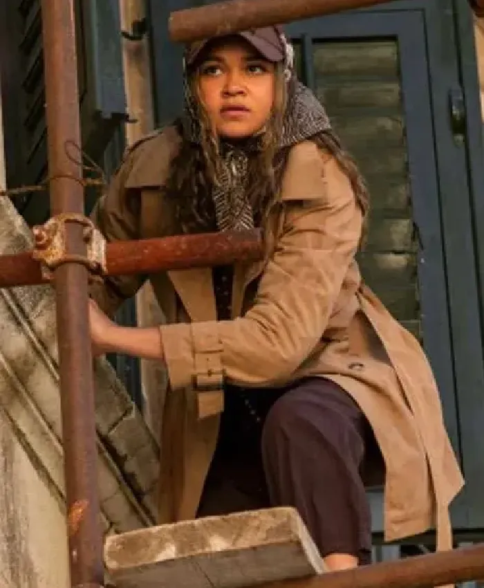 Outer Banks Kiara Carrera Season 5 Trench Coat