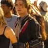 Outer Banks S04 John B Routledge Black Bomber Jacket
