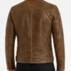 Outer Banks S05 Carlacia Grant Brown Suede Jacket Men