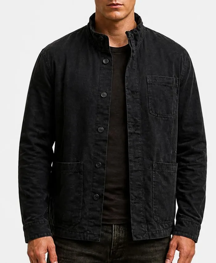 Outer Banks S05 Drew Starkey Rugged Shacket Jacket Mens