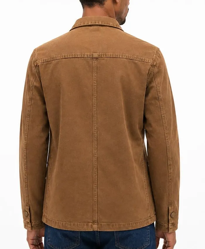 Outer Banks S05 Jonathan Daviss Brown Jacket Men