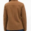 Outer Banks S05 Jonathan Daviss Brown Jacket Women