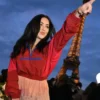 PFW 2025 Charli XCX Photocall Red Jacket