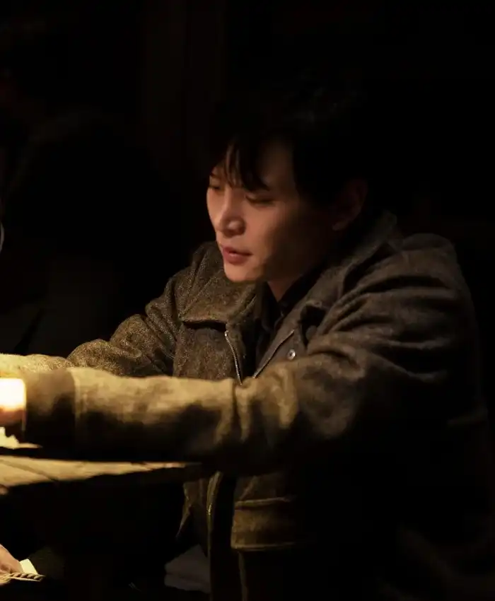 Pachinko Han Joon Woo Grey Cotton Jacket