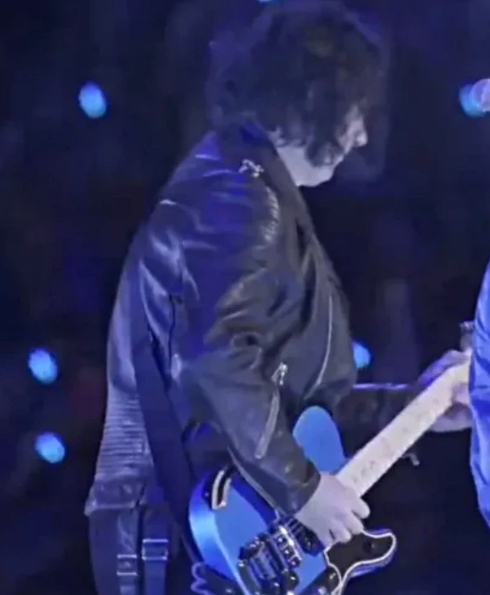 Jack White Halftime Show Leather Jacket - Image 10