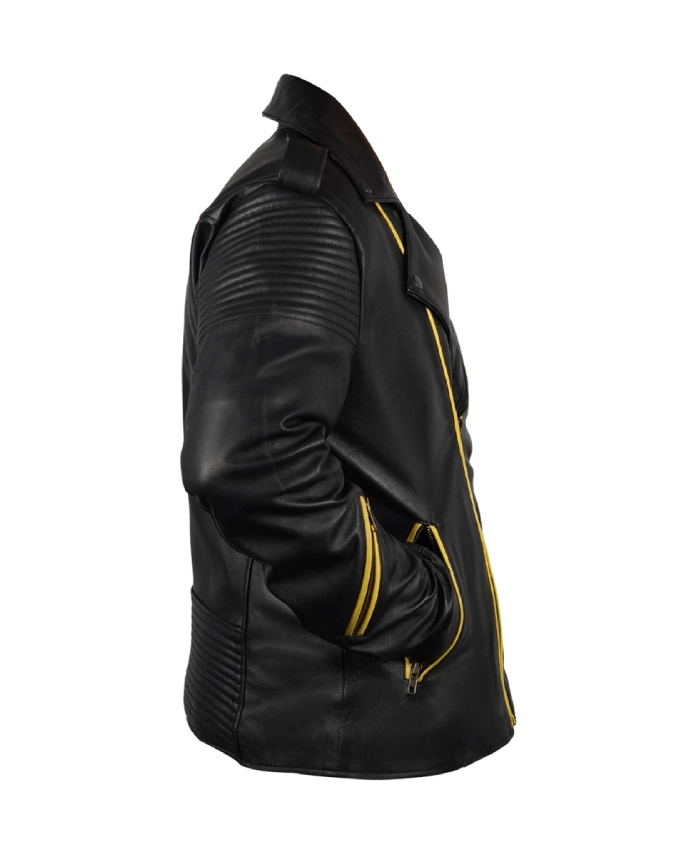 Jack White Halftime Show Leather Jacket - Image 4