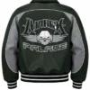 Palace Skateboards x Avirex 2026 Green Leather Bomber Jacket Sale