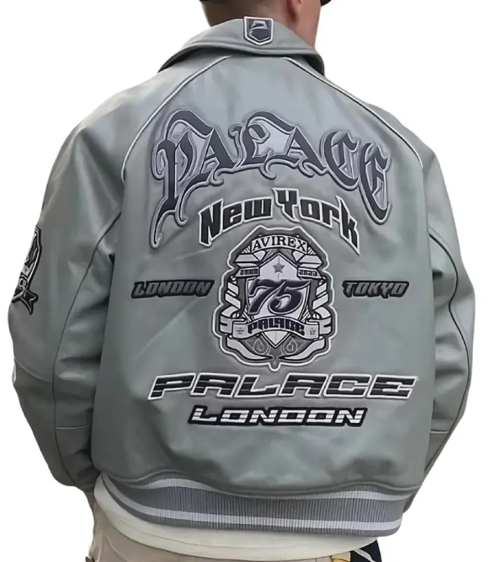 Palace X Avirex Varsity Jacket