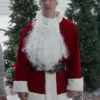 Parker Young Movie Christmas On Duty 2025 Josh Cannon Santa Claus Red Velvet Coat