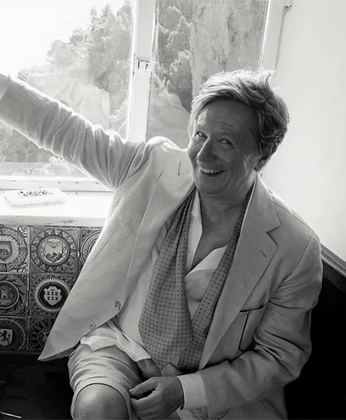 Parthenope 2025 John Cheever Beige Blazer