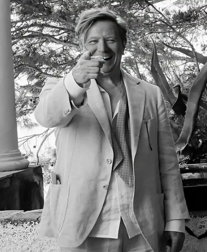 Parthenope 2025 John Cheever Blazer