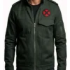 Patrick Stewart Movie Avengers Doomsday Professor Charles Xavier Black Jacket