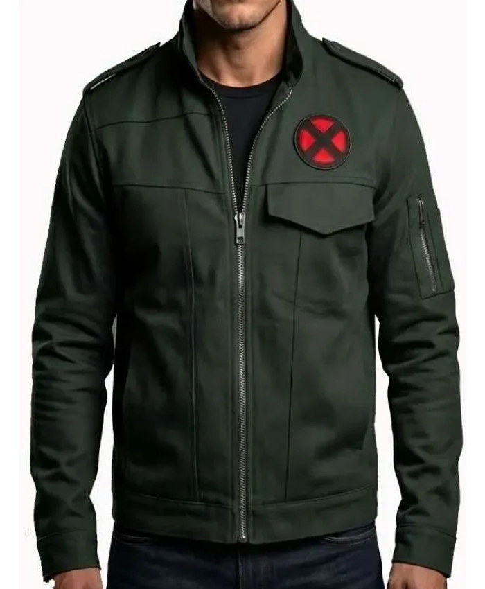 Patrick Stewart Movie Avengers Doomsday Professor Charles Xavier Black Jacket