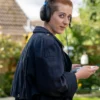 Paula Film Chicken Town 2025 Amelie Davies Blue Coat For Sale