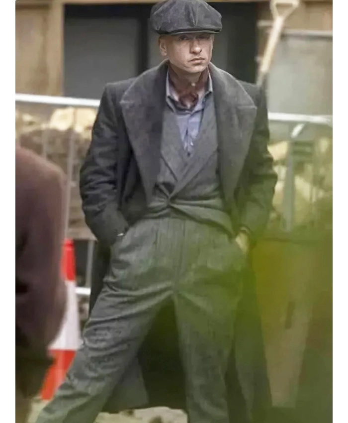 Barry Keoghan Peaky Blinders The Immortal Man Grey Coat
