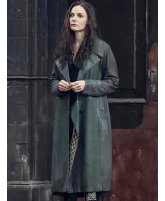 Peaky Blinders The Immortal Man Rebecca Ferguson Leather Coat