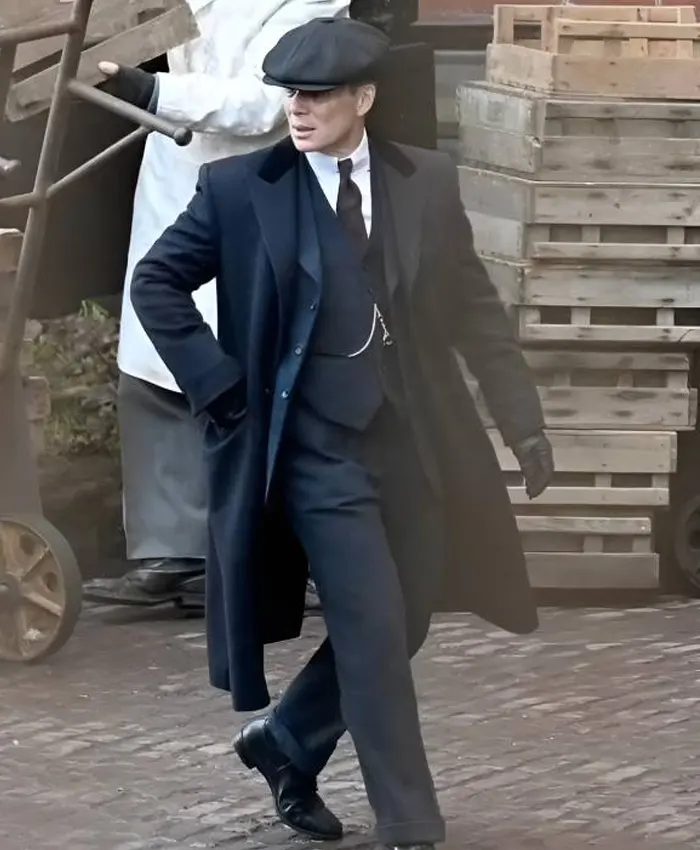 Peaky Blinders: The Immortal Man 2026 Tommy Shelby Black Coat - Image 3