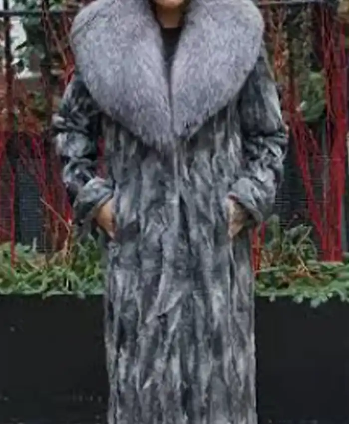 Persian Lamb Fur Grey Coat