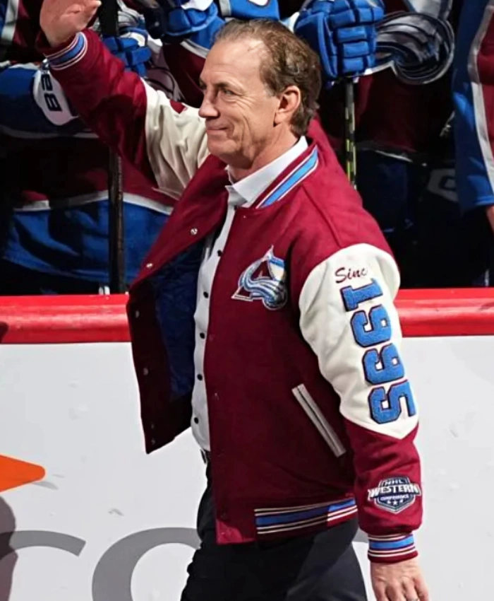 Peter Forsberg Colorado Avalanches 30th Anniversary Celebration Jacket
