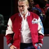 Peter Forsberg Colorado Avalanches 30th Anniversary Celebration Maroon Cream Varsity Jacket
