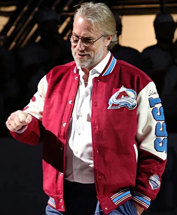 Peter Forsberg Colorado Avalanches 30th Anniversary Jacket