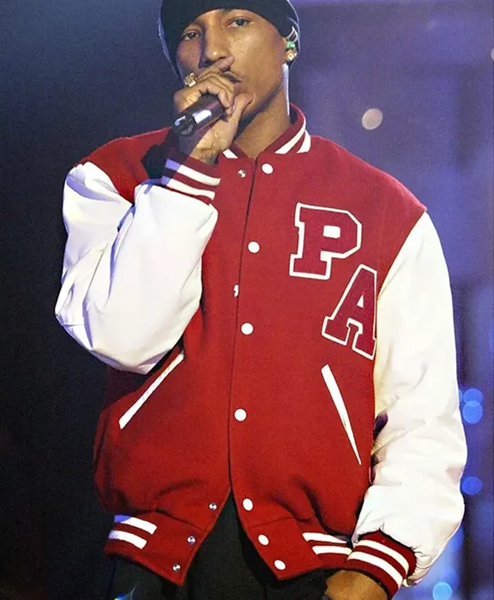 Pharrell Williams Princess Anne High School Letterman Varsity Jacket