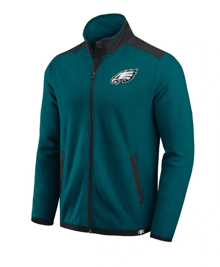 Philadelphia Eagles Color Block Polar Jacket