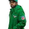 Philadelphia Eagles Exclusive Kelly Green Hooded Starter Jacket