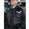 Philadelphia Eagles Josh Shapiro Black Bomber Jacket