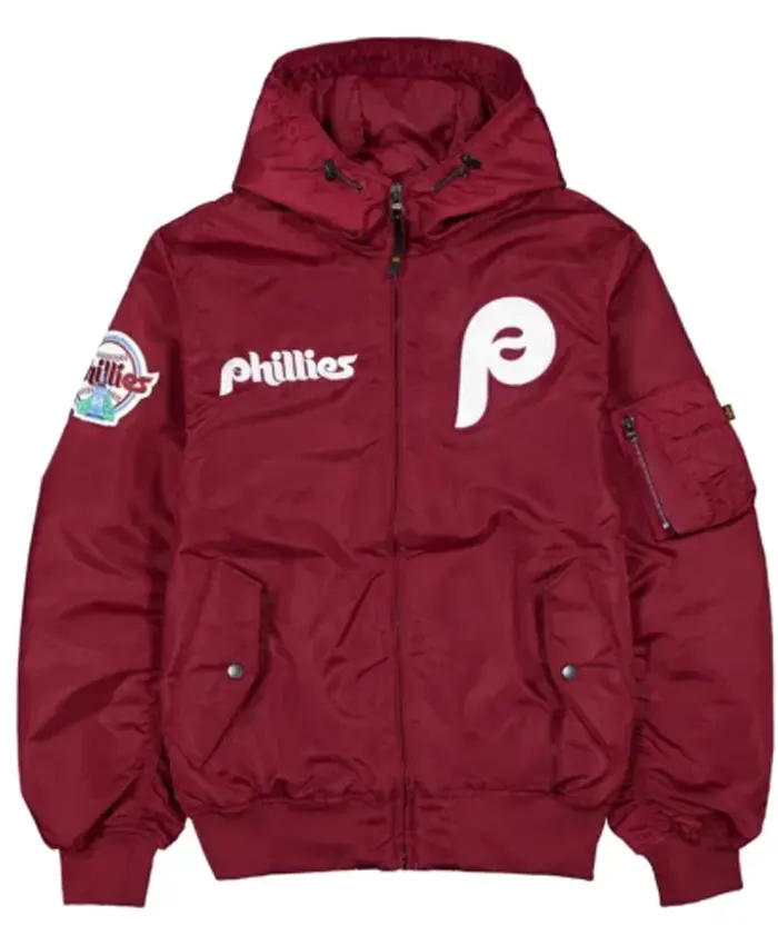 Philadelphia Phillies Historic L 2B Hooded Jacket