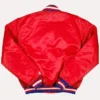 Philadelphia Sixers 76ers Red Starter Varsity Jacket