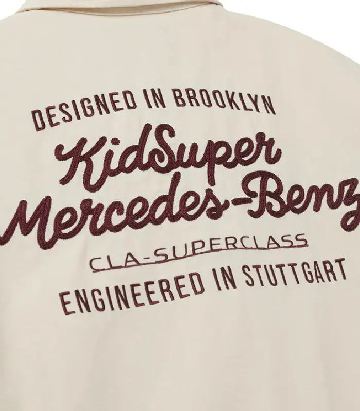Phyno KidSuper X Mercedes Cream Jackets