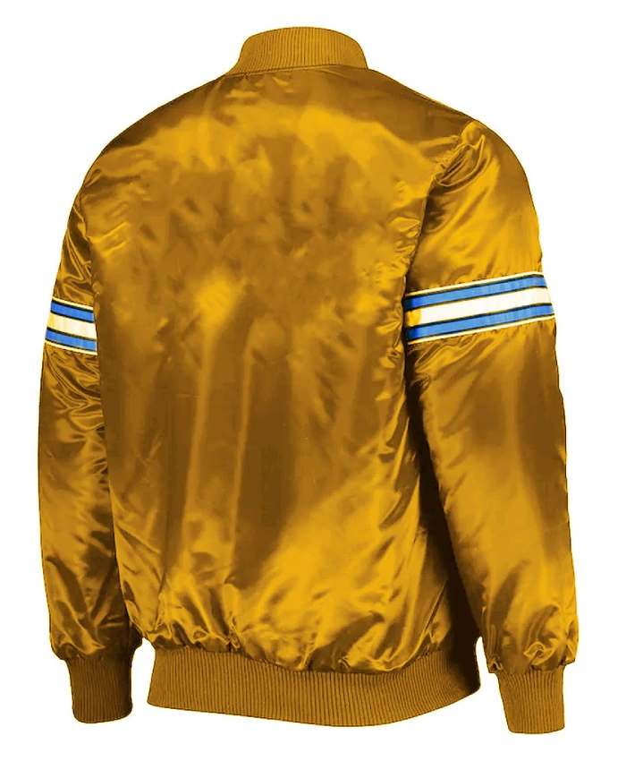 Pick And Roll Los Angeles Lakers Gold Jacket