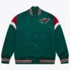 Pike Minnesota Wild Green Varsity Jacket