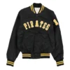 Pittsburgh Pirates 80s Black Varsity Jacket