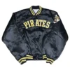 Pittsburgh Pirates 90s Black Varsity Jacket