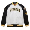 Pittsburgh Pirates Black And White Lightweight Varsity Jacket