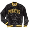 Pittsburgh Pirates Lightweight Black Varsity Jacket