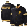 Pittsburgh Pirates Midfield Black Varsity Jacket