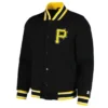 Pittsburgh Pirates Secret Weapon Black Varsity Jacket