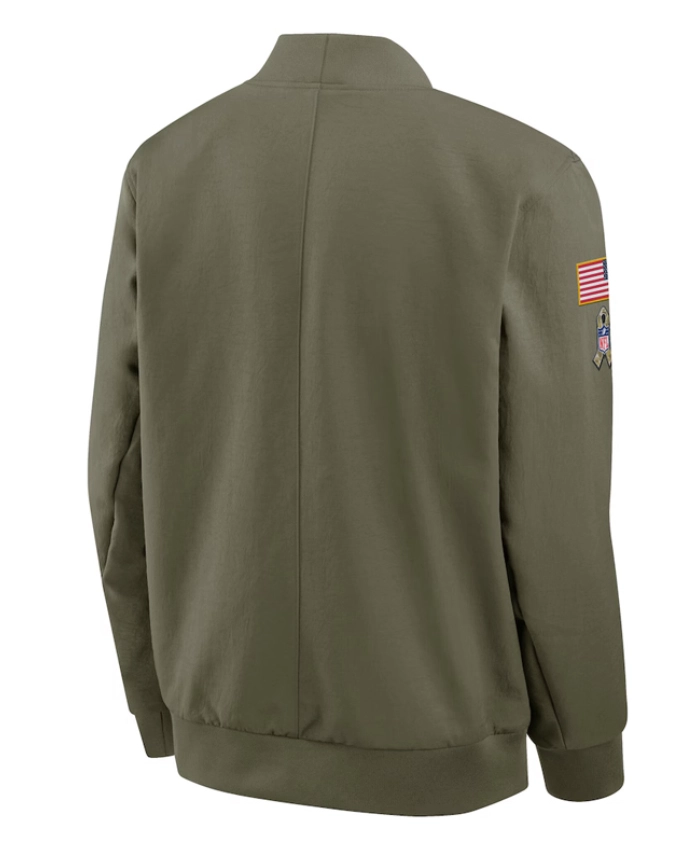Pittsburgh Steelers Sideline Full Zip Bomber Jacket