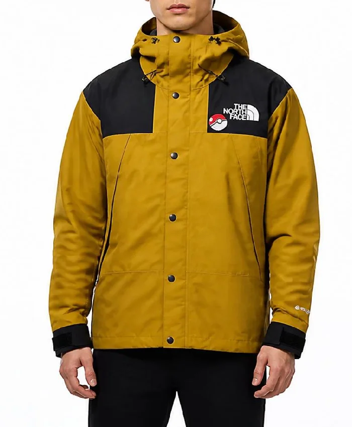 Pokémon x North Face Mountain Gold Yellow Jackets